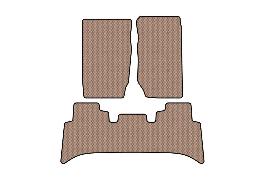 Range Rover II P38A 1997–2002 Gummimattor Carsuit (Beige) Image