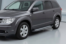 Fiat Freemont 2011–2016 Sidosteg Rainbow (2 st, aluminium) foto 1