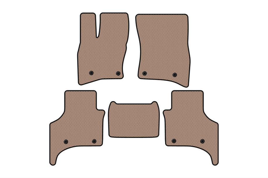 Land Rover Defender 2019– Gummimattor Carsuit (5-dörrars, beige) Image