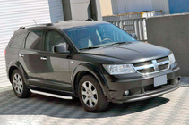 Fiat Freemont 2011–2016 Sidosteg Fullmond (2 st, aluminium) foto 1