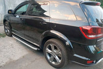 Fiat Freemont 2011–2016 Sidosteg Fullmond (2 st, aluminium) foto 9