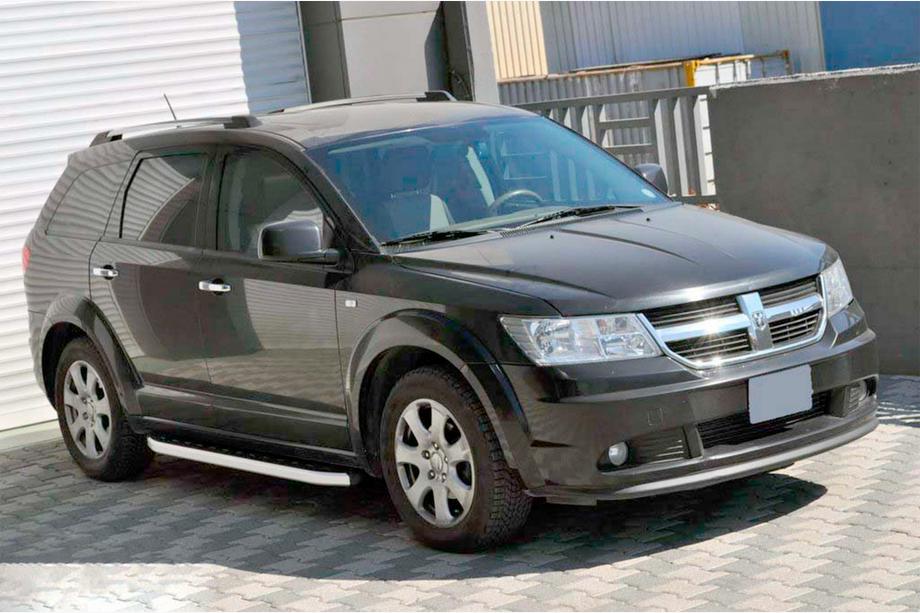 Fiat Freemont 2011–2016 Sidosteg Fullmond (2 st, aluminium) Image