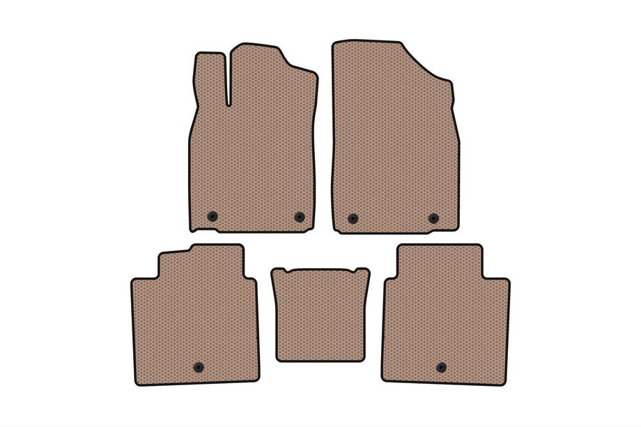 Lexus ES 2012–2018 Gummimattor Carsuit (2012-2015, SD, beige) Image