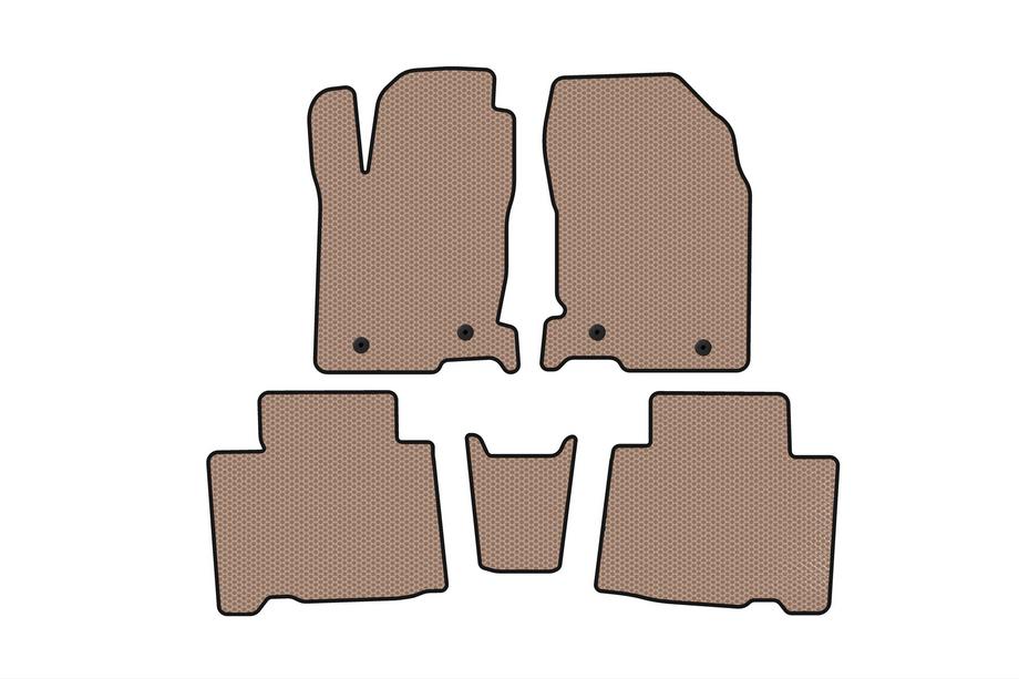 Lexus NX 2014–2021 Gummimattor Carsuit (Beige) Image