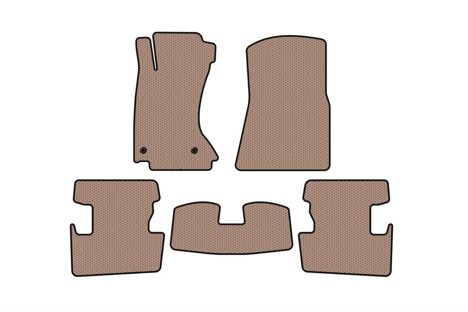 Lexus IS 2005–2013 Gummimattor Carsuit (fyrhjulsdrift, beige) Image