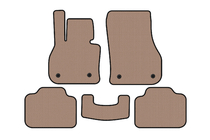 Mini Countryman F60 2017–2023 Gummimattor Carsuit (Beige) foto 1