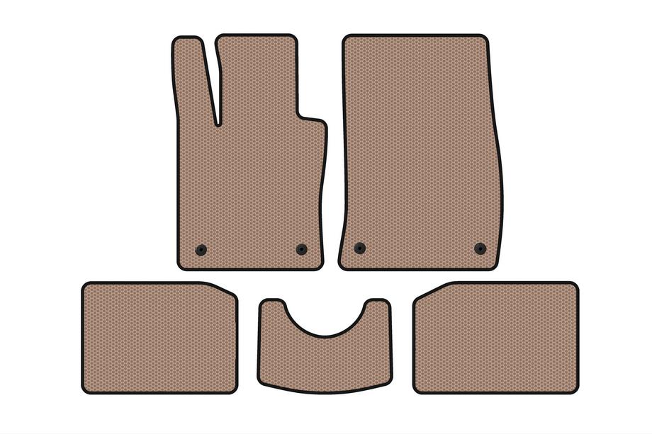 Mini Countryman R60 2010–2017 Gummimattor Carsuit (SD-utförande, beige) Image
