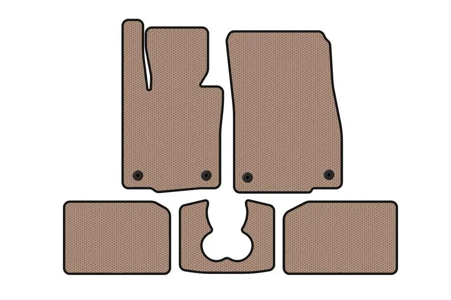 Mini Cooper F55/56/57 2014–2023 Carsuit gummimattor för S F55, 5-dörrars, beige Image