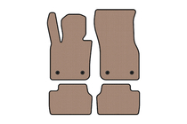 Mini Cooper F55/56/57 2014–2023 Carsuit gummimattor (för F55, 5-dörrars, beige) foto 1