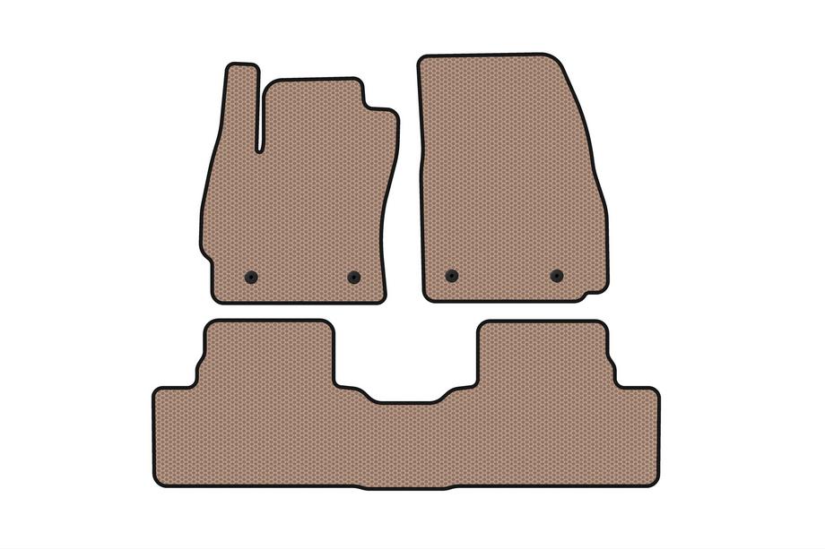 Mazda 5 2010–2018 Gummimattor Carsuit (2 rader, beige) Image