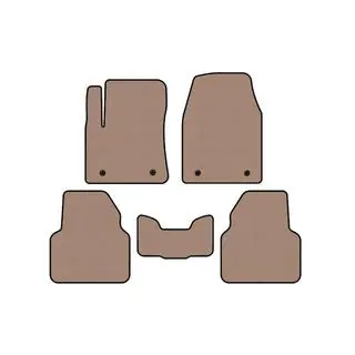 Gummimattor Carsuit (HB, beige)