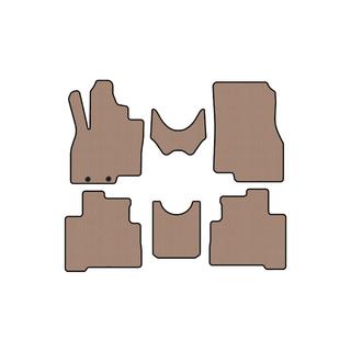 Gummimattor Carsuit (2 rader, beige) Mitsubishi Grandis 2003–2011 foto 1