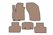 Mitsubishi ASX 2010–2023 Carsuit gummimattor för kupén (2019-2023, beige) foto 1