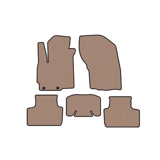 Carsuit gummimattor för kupén (2019-2023, beige) foto 1