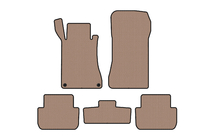 Mercedes CLK W209 2002–2010 Gummimattor Carsuit (Coupé, beige) foto 1