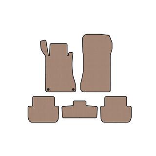 Gummimattor Carsuit (Coupé, beige) Mercedes CLK W209 2002–2010 foto 1
