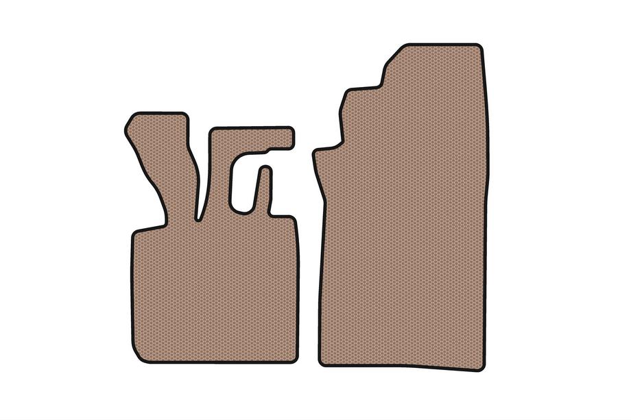 Smart 1998–2007 Gummimattor Carsuit (1998-2003, Cabriolet, beige) Image