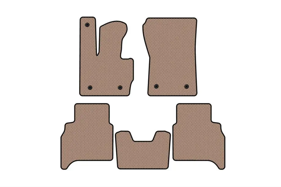 Mercedes G-Class W463 2018–2024 Carsuit gummimattor för kupén (automat, beige) Image