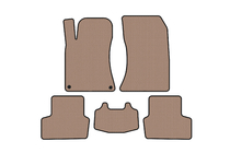 Mercedes CLA C117 2013–2019 Gummimattor Carsuit (SD, beige) foto 1