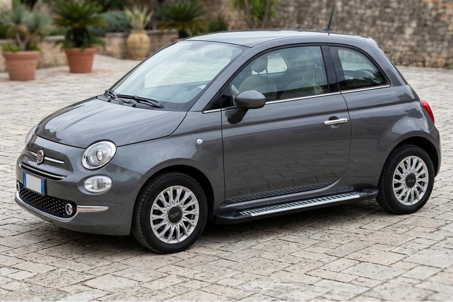 Fiat 500/500L 2013–2022 Sidosteg Line (2 st, aluminium) Image