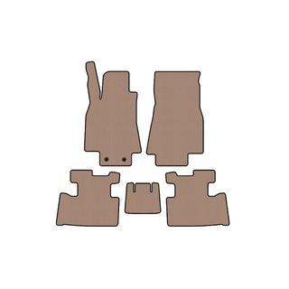 Gummimattor Carsuit (2004-2008, HB, 5-dörrars, beige) Mercedes A-class W169 2004–2012 foto 1
