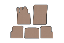 Mercedes G class W463 1990–2018 Gummimattor Carsuit (2012-2015, 5-dörrars, beige) foto 1