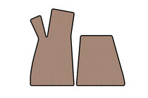 Smart 1998–2007 Gummimattor Carsuit (Roadster, Beige) foto 1