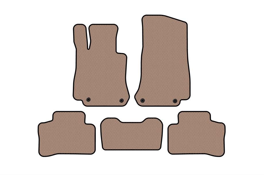 Mercedes GLC X253 2015–2022 Gummimattor Carsuit (Beige) Image