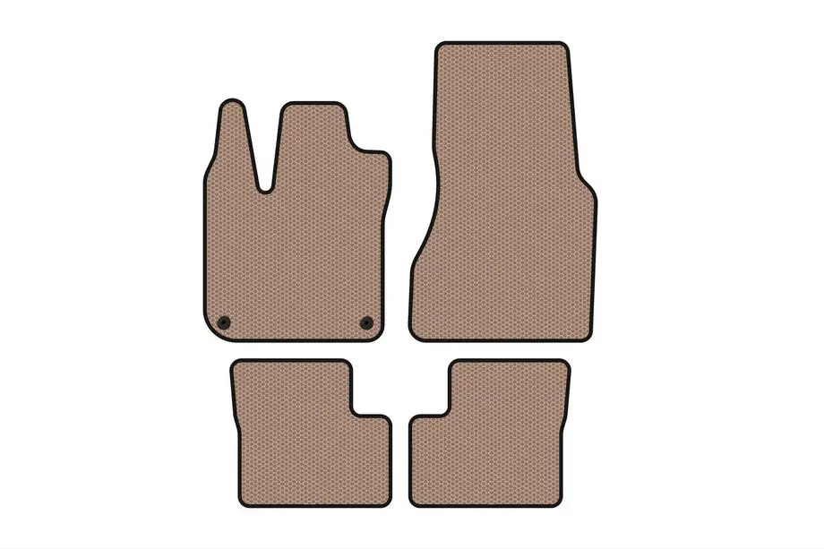 Smart 2014– Gummimattor Carsuit (HB, 5-dörrars, beige) Image