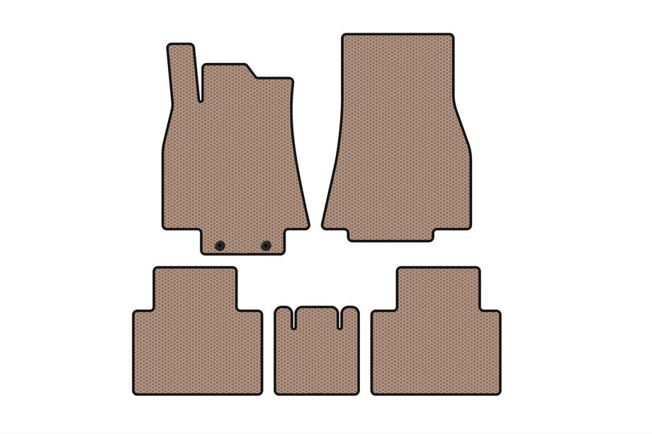 Mercedes B-class W245 2005–2011 Gummimattor Carsuit (Beige) Image