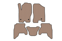Nissan Pathfinder R51 2005–2014 Gummimattor Carsuit V1 (2 rader, beige, 2010-2014) foto 1