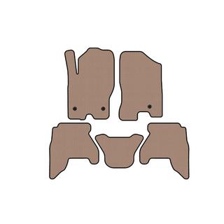 Gummimattor Carsuit V1 (2 rader, beige, 2010-2014) Nissan Pathfinder R51 2005–2014 foto 1