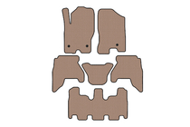 Nissan Pathfinder R51 2005–2014 Gummimattor Carsuit V1 (3 rader, beige, 2010-2014) foto 1