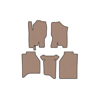 Carsuit gummimattor för kupén (utan förvaringsfack, beige) foto 1