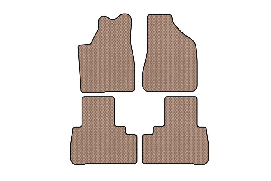 Nissan Murano 2002–2008 Gummimattor Carsuit (Beige) Image