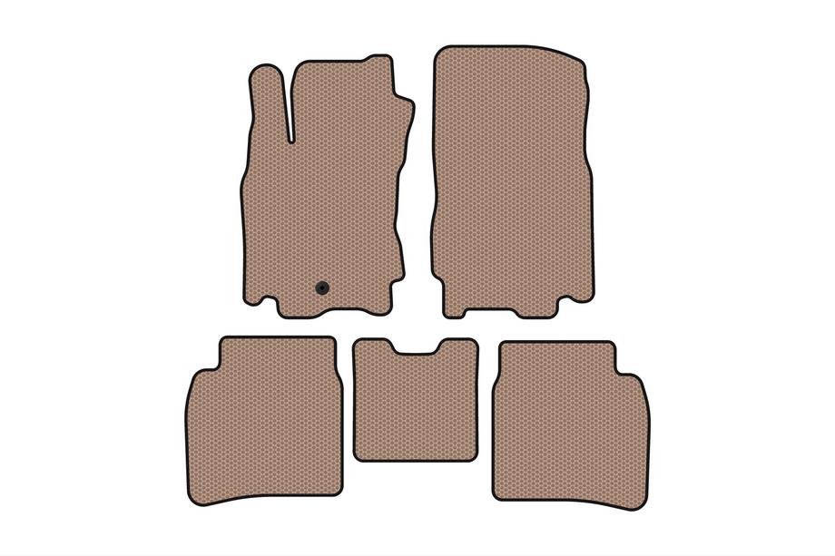 Nissan Note 2004–2012 Gummimattor Carsuit (Beige) Image