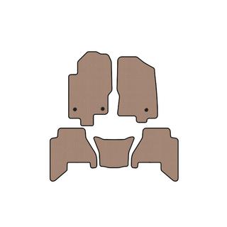 Gummimattor Carsuit V2 (2 rader, Beige, 2010-2014) Nissan Pathfinder R51 2005–2014 foto 1