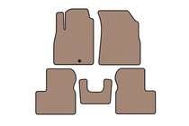 Nissan Micra K13 2011–2016 Gummimattor Carsuit (Beige) foto 1
