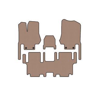 Gummimattor Carsuit (2 rader, 7-sits, beige) foto 1
