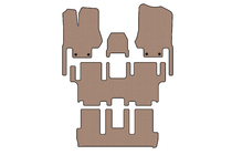 Nissan Quest 2011–2017 Gummimattor Carsuit (3 rader, 7-sits, beige) foto 1