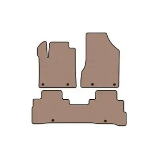 Gummimattor Carsuit (2014-2019, beige) foto 1