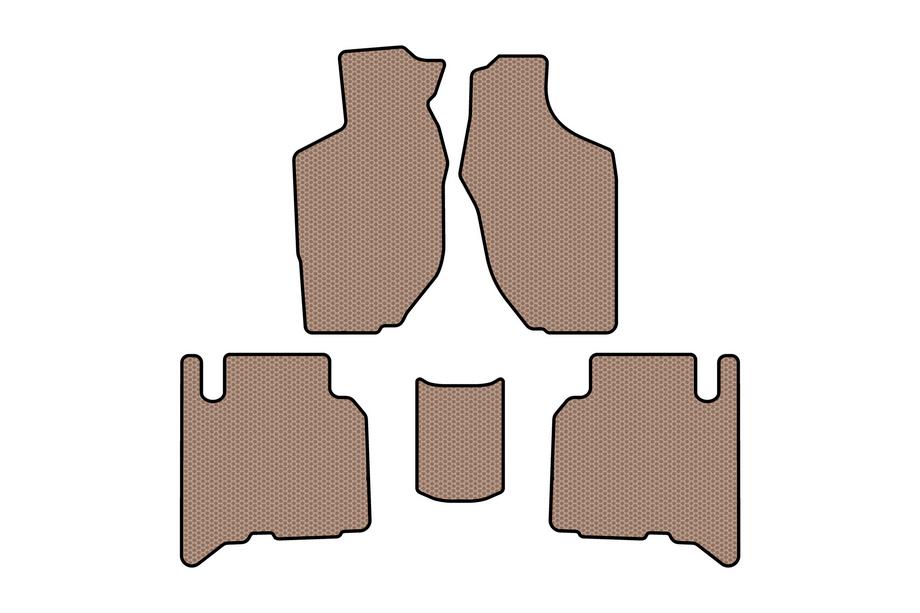 Opel Frontera 1998–2003 Gummimattor Carsuit (5-dörrars, beige) Image