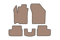 Opel Agila 2007–2015 Gummimattor Carsuit (HB, beige) foto 1
