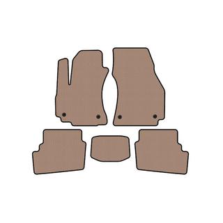 Gummimattor för kupén Carsuit (2 rader, 2003-2005, 7-sitsig, beige) Opel Zafira A 1998–2005 foto 1