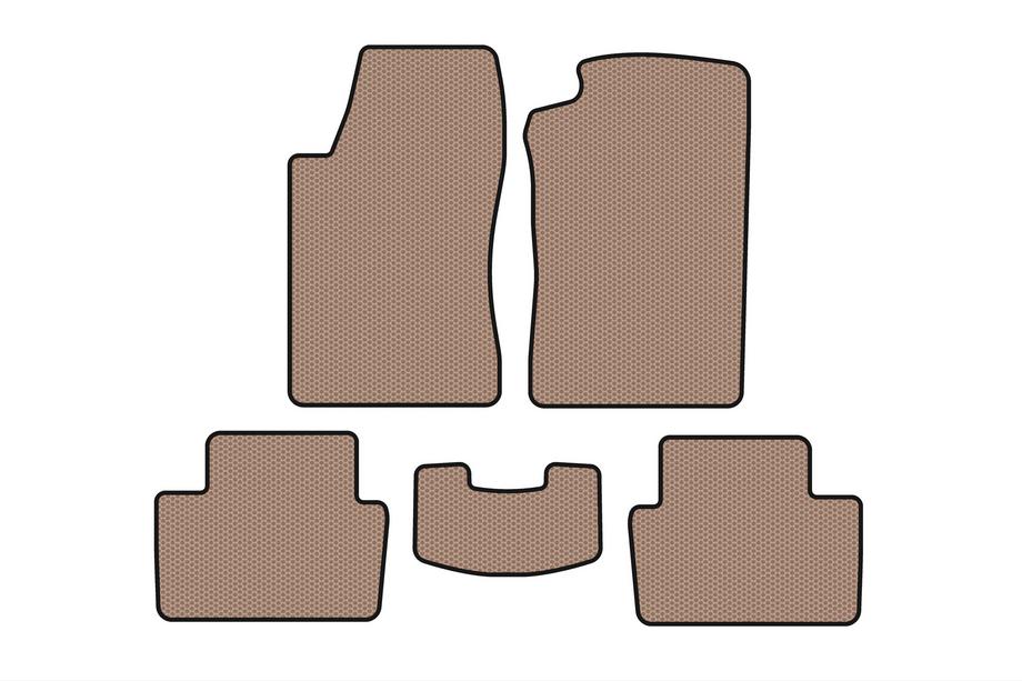 Opel Vectra B 1995–2002 Gummimattor Carsuit (LB, beige) Image