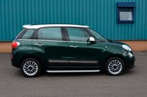 Fiat 500/500L 2013–2022 Sidosteg Fullmond (2 st, aluminium) foto 4