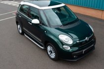 Fiat 500/500L 2013–2022 Sidosteg Fullmond (2 st, aluminium) foto 3