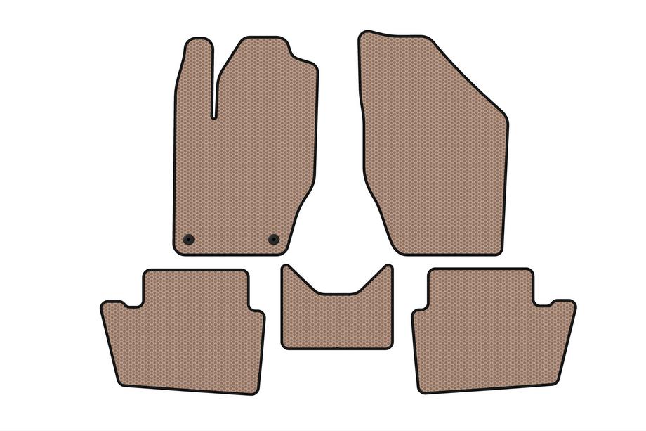 Peugeot 408 2010–2018 Gummimattor Carsuit (Beige) Image