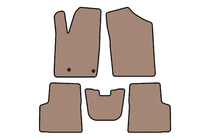Peugeot Partner 1996–2008 Gummimattor Carsuit (Beige) foto 1