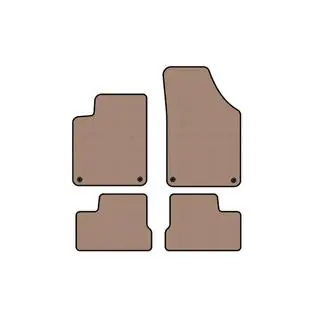 Gummimattor Carsuit (Beige)